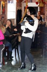 DEMI LOVATO and Nick Jonas Out in Los Angeles 01/27/2016