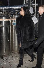 DEMI LOVATO Arrives at Times Square in New York 12/31/2015