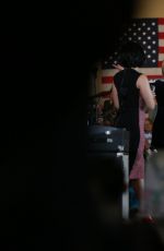 DEMI LOVATO at Hillary Clinton