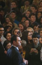 DEMI LOVATO at Hillary Clinton