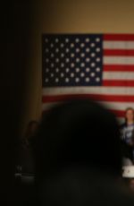 DEMI LOVATO at Hillary Clinton