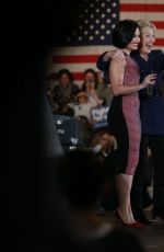 DEMI LOVATO at Hillary Clinton