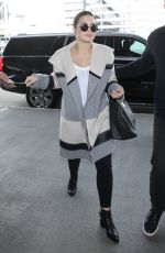 DEMI LOVATO at Los Angeles International Airport 01/20/2016