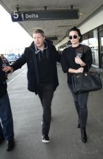 DEMI LOVATO at Los Angeles International Airport 01/22/2016