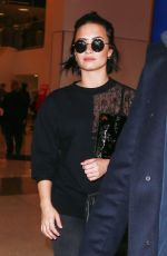 DEMI LOVATO at Los Angeles International Airport 01/22/2016