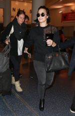 DEMI LOVATO at Los Angeles International Airport 01/22/2016