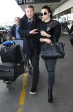 DEMI LOVATO at Los Angeles International Airport 01/22/2016