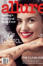 DEMI LOVATO in Allure Magazine, February 2016 Issue