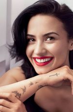 DEMI LOVATO in Allure Magazine, February 2016 Issue