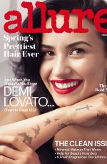 DEMI LOVATO in Allure Magazine, February 2016 Issue