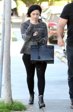 DEMI LOVATO Out and About in Los Angeles 01/26/2016