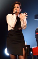 DEMI LOVATO Performs at The Wiltern in Los Angeles 01/13/2016