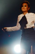 DEMI LOVATO Performs at The Wiltern in Los Angeles 01/13/2016