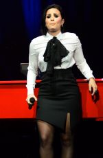 DEMI LOVATO Performs at The Wiltern in Los Angeles 01/13/2016