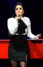 DEMI LOVATO Performs at The Wiltern in Los Angeles 01/13/2016
