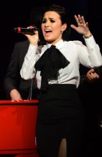 DEMI LOVATO Performs at The Wiltern in Los Angeles 01/13/2016