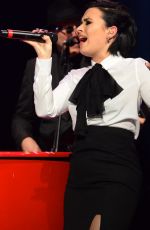 DEMI LOVATO Performs at The Wiltern in Los Angeles 01/13/2016