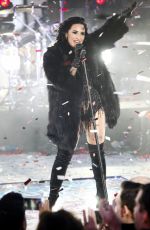 DEMI LOVATO Performs on New Year