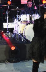 DEMI LOVATO Performs on New Year