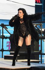 DEMI LOVATO Performs on New Year