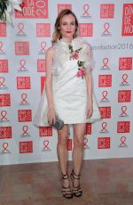DIANE KRUGER at Sidaction Gala Dinner 2016 in Paris 01/28/2016