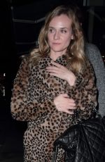 DIANE KRUGER Leaves Madeo Restaurant in Los Angeles 01/04/2016