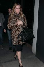 DIANE KRUGER Leaves Madeo Restaurant in Los Angeles 01/04/2016