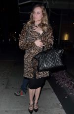 DIANE KRUGER Leaves Madeo Restaurant in Los Angeles 01/04/2016