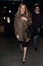 DIANE KRUGER Leaves Madeo Restaurant in Los Angeles 01/04/2016