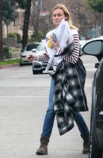 DIANE KRUGER Out and About in West Hollywood 01/19/2016