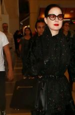 DITA VON TEESE Arrives at LAX Airport in Los Angeles 01/03/2015