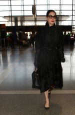 DITA VON TEESE Arrives at LAX Airport in Los Angeles 01/03/2015