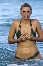 DJ YESJULZ ion Bikini at a Beach in Miami 12/30/2015