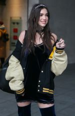 DUA LIPA Leaves Radio One Studios in London 01/29/2016