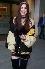 DUA LIPA Leaves Radio One Studios in London 01/29/2016