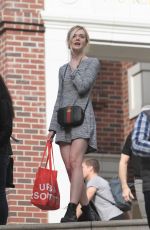 ELLE FANNING Out and About in Beverly Hills 01/16/2016