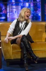 ELLIE GOULDING at The Jonathan Ross Show in London 041/08/2016