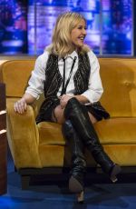 ELLIE GOULDING at The Jonathan Ross Show in London 041/08/2016