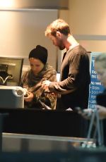 ELSA PATAKY Arrives at JFK Arport in New York 01/26/2016