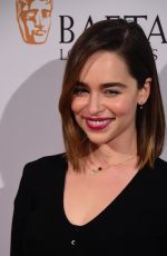 EMILIA CLARKE at BAFTA Los Angeles Awards Season Tea in Los Angeles 01/09/2016