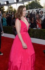 EMILIA CLARKE at Screen Actors Guild Awards 2016 in Los Angeles 01/30/2016