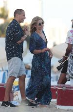 EMILY BETT RICKARDS at a Beach in Miami 12/31/2015