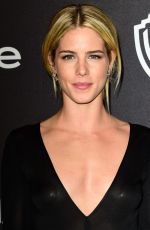 EMILY BETT RICKARDS at Instyle and Warner Bros. 2016 Golden Globe Awards Post-party in Beverly Hills 01/10/2016