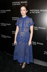 EMILY BLUNT at 2015 National Board of Review Gala in New York 01/05/2016