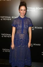 EMILY BLUNT at 2015 National Board of Review Gala in New York 01/05/2016