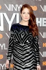 EMILY TREMAINE at Vinyl Premiere in New York 01/15/2016