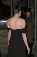EMMA MILLER at Sexy Fish Restaurant in London 01/11/2016
