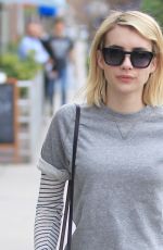 EMMA ROBERTS Out and About in Beverly Hills 01/27/2016