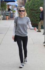 EMMA ROBERTS Out and About in Beverly Hills 01/27/2016