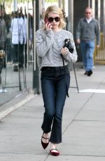 EMMA ROBERTS Out and About in Los Angeles 01/15/2016